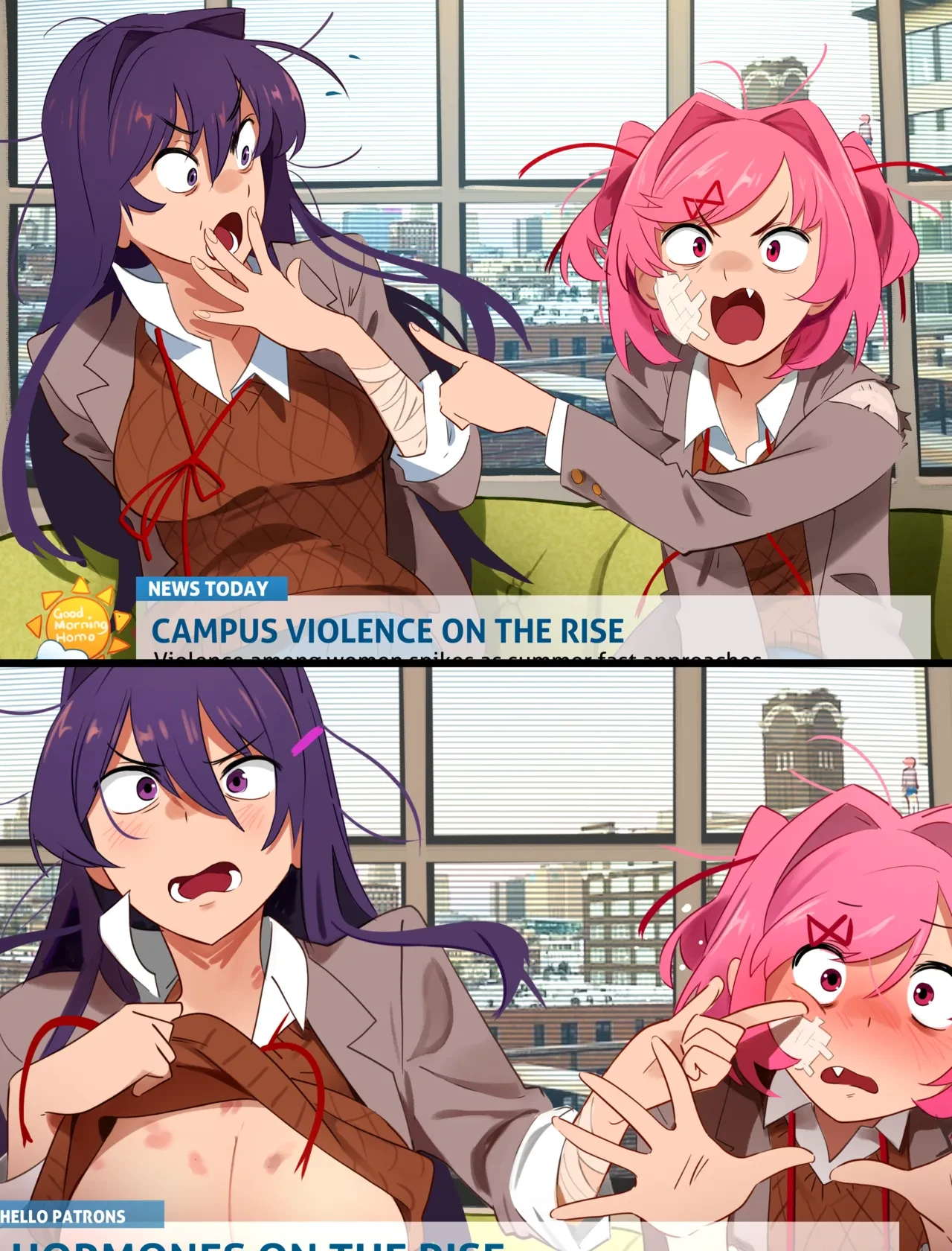 Doki Doki Literature Club! porn comic picture 88