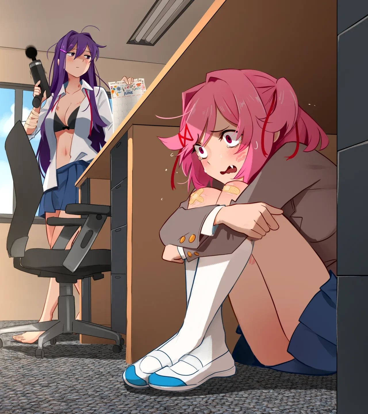 Doki Doki Literature Club! porn comic picture 91