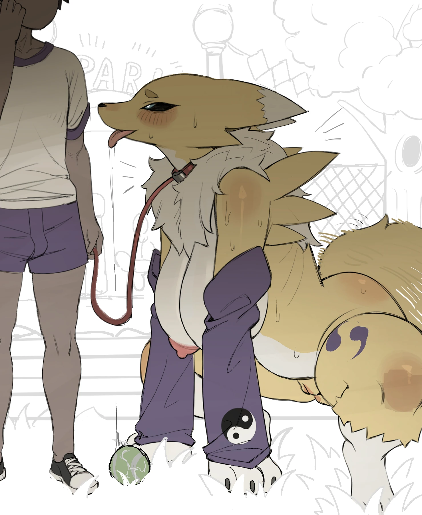 "Don't Feed the Renamon" porn comic picture 14