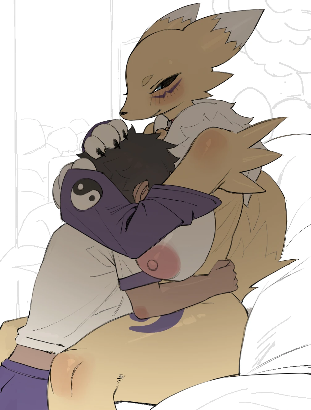 "Don't Feed the Renamon" porn comic picture 16