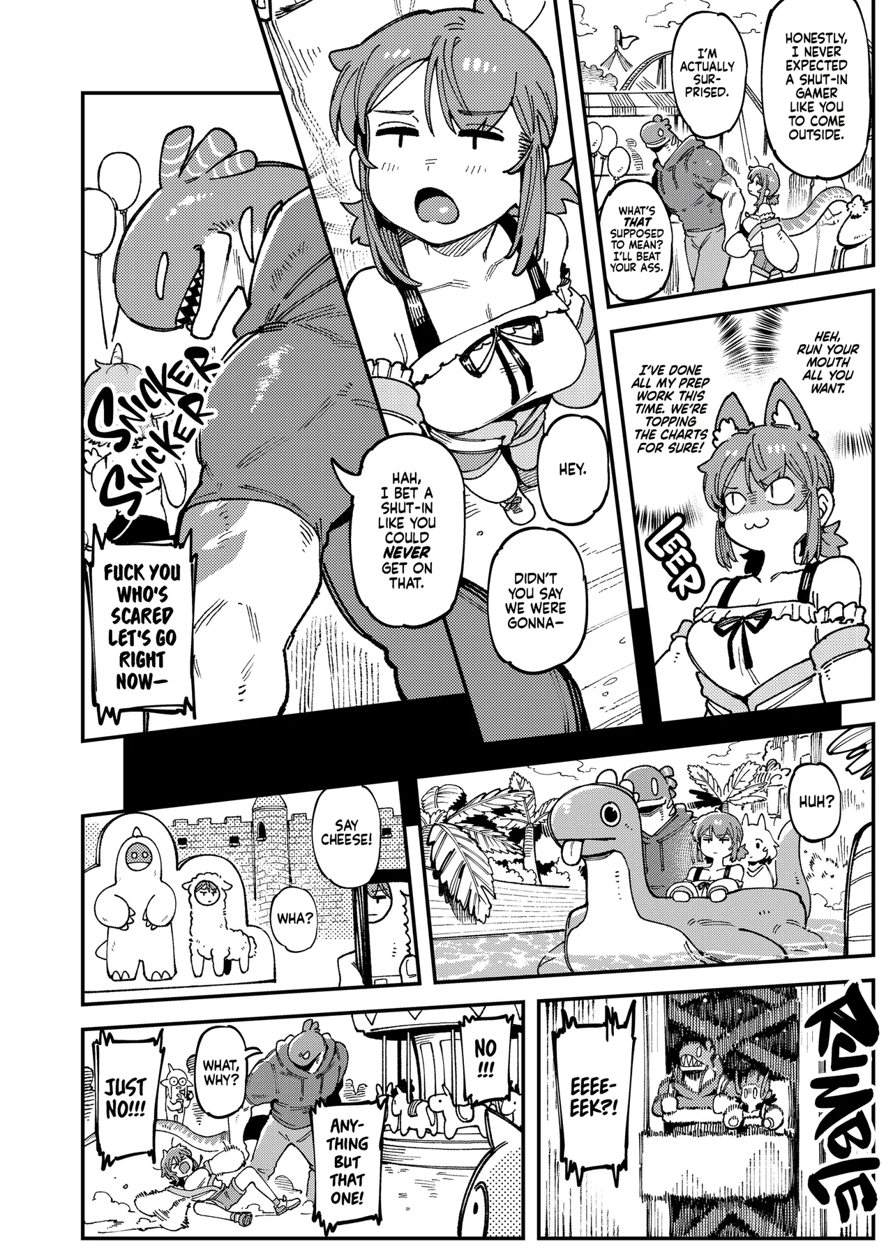 Don't Feed the Trolls GG EZ 私にこんな口聞いて、親ガチャ失敗したのか GGEZ porn comic picture 13