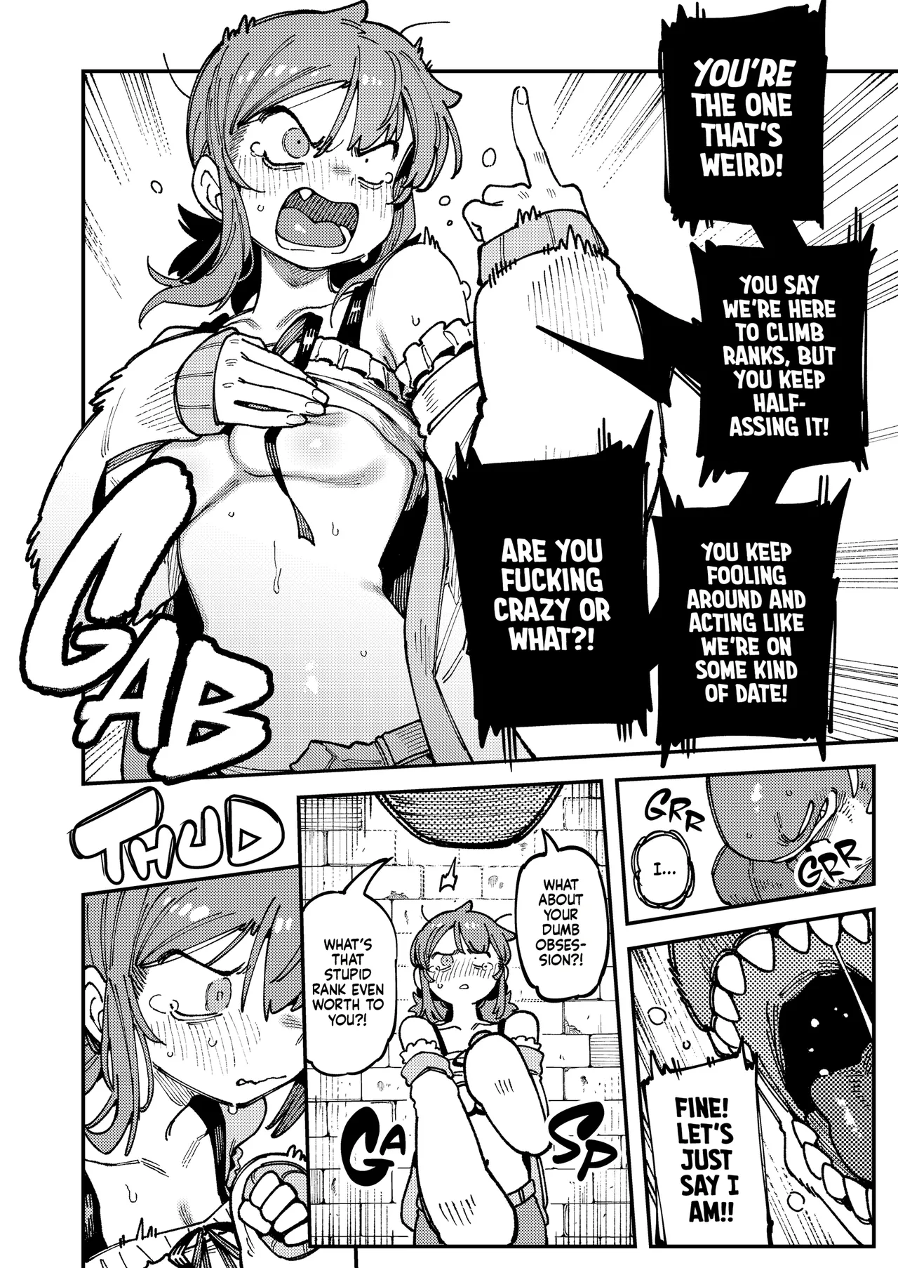 Don't Feed the Trolls GG EZ 私にこんな口聞いて、親ガチャ失敗したのか GGEZ porn comic picture 53