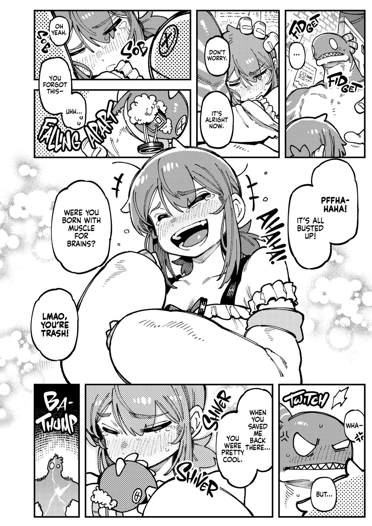 Don't Feed the Trolls GG EZ 私にこんな口聞いて、親ガチャ失敗したのか GGEZ porn comic picture 65