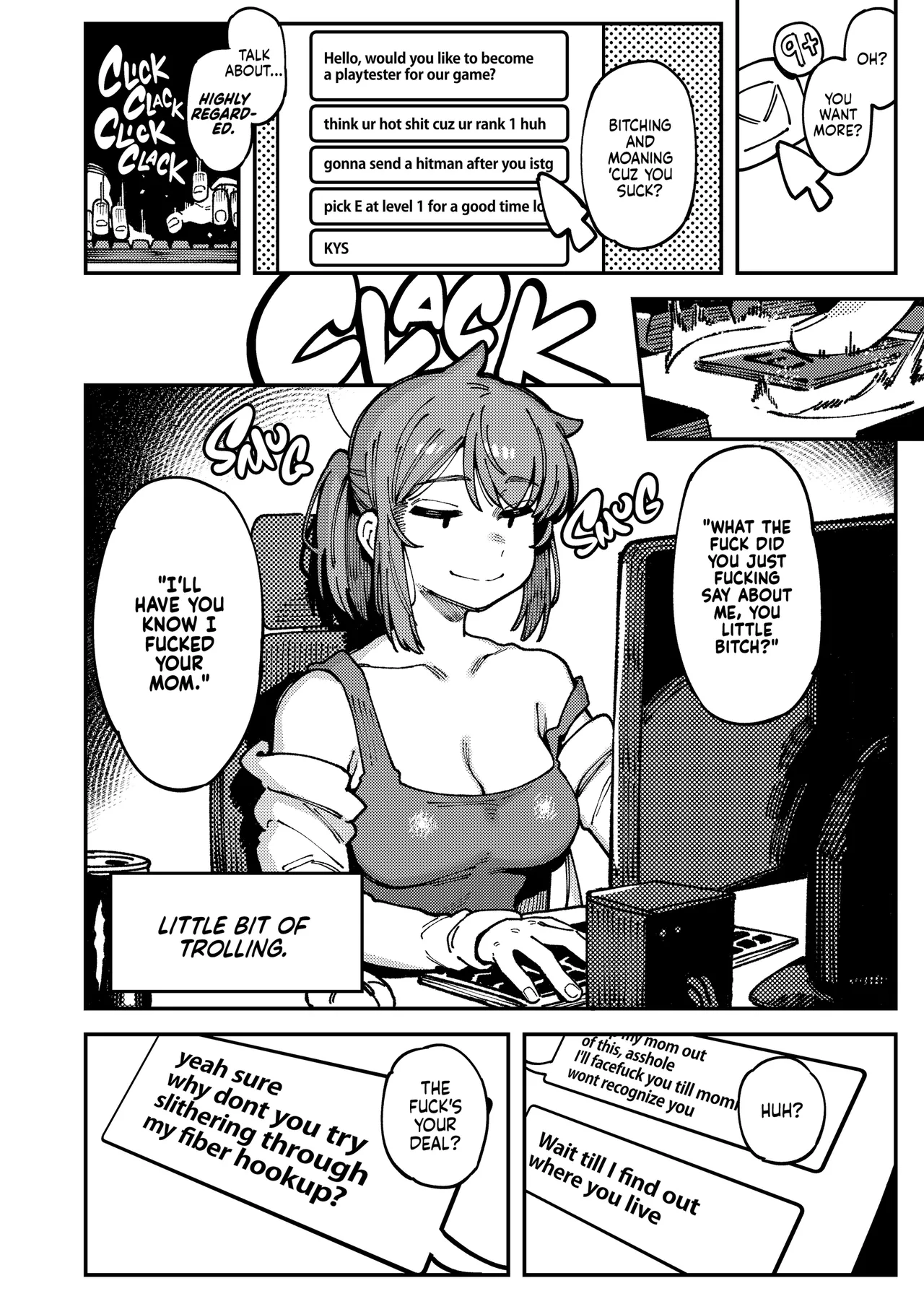 Don't Feed the Trolls porn comic picture 3