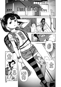 Don't Tell Anyone porn comic picture 1