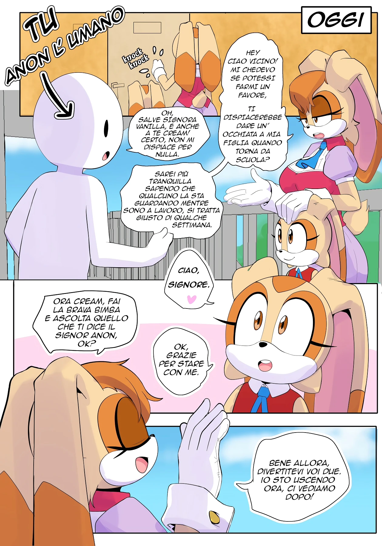 Doposcuola Coniglioso porn comic picture 2