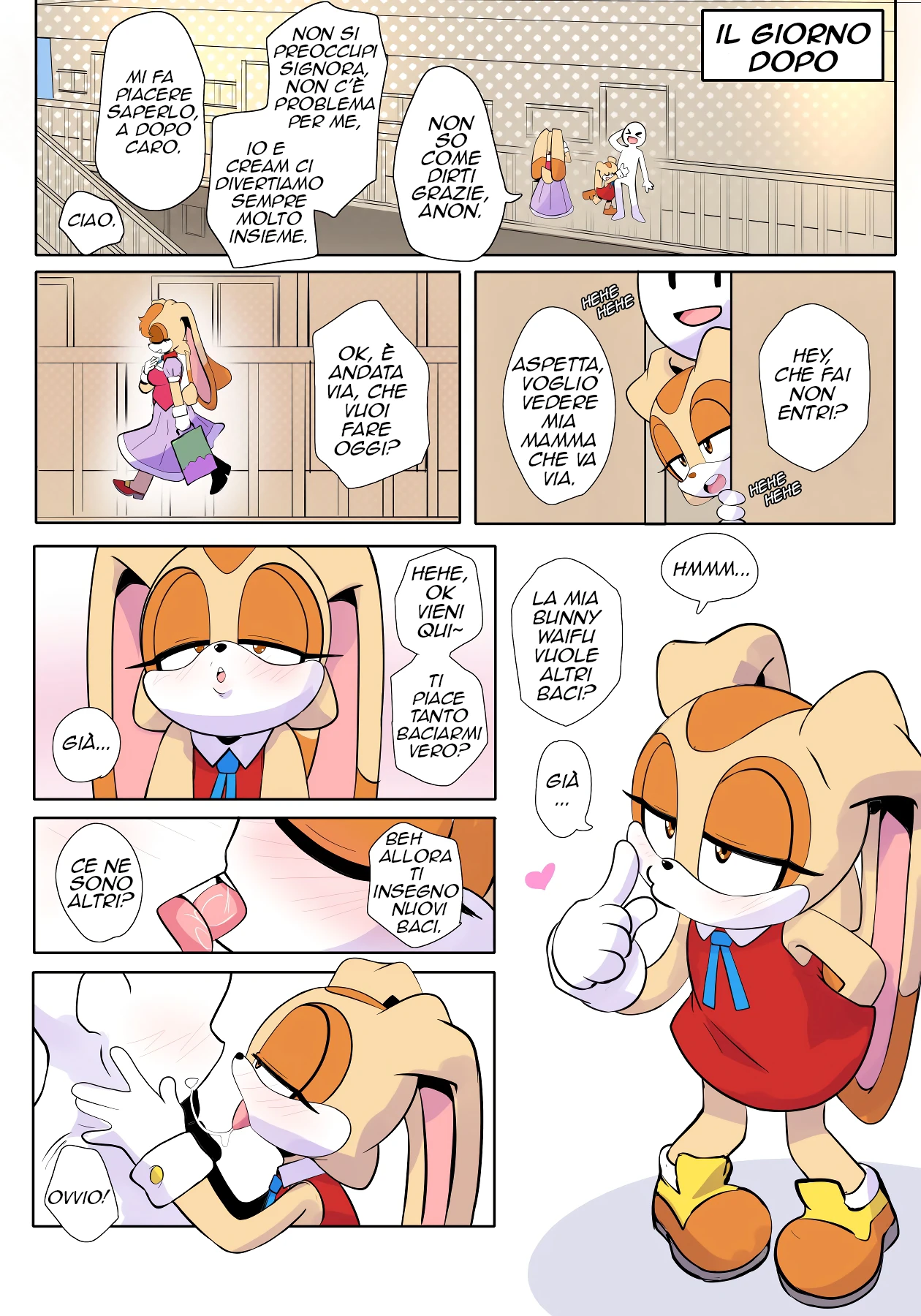 Doposcuola Coniglioso porn comic picture 6