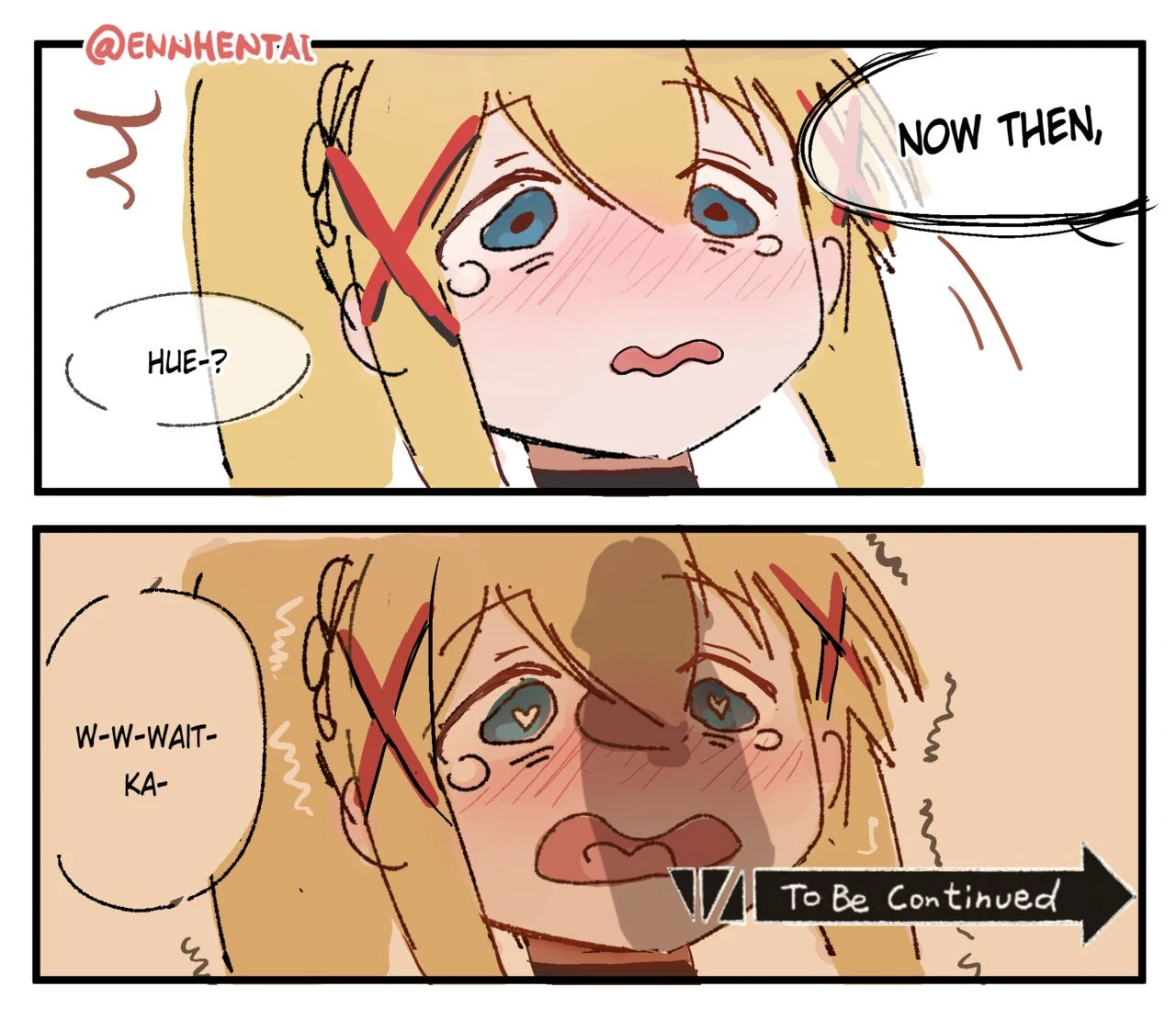 Dorkness x Kazuma porn comic picture 6