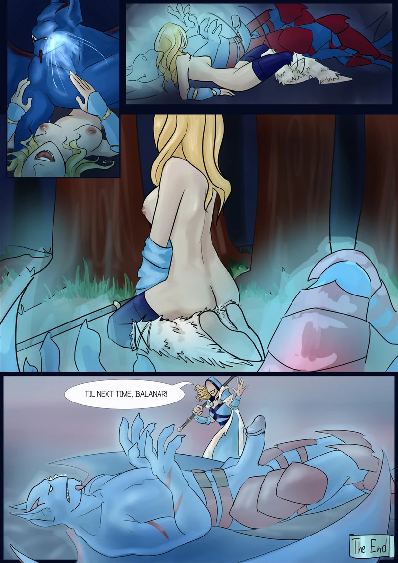 Dota - Blindwildcat porn comic picture 5