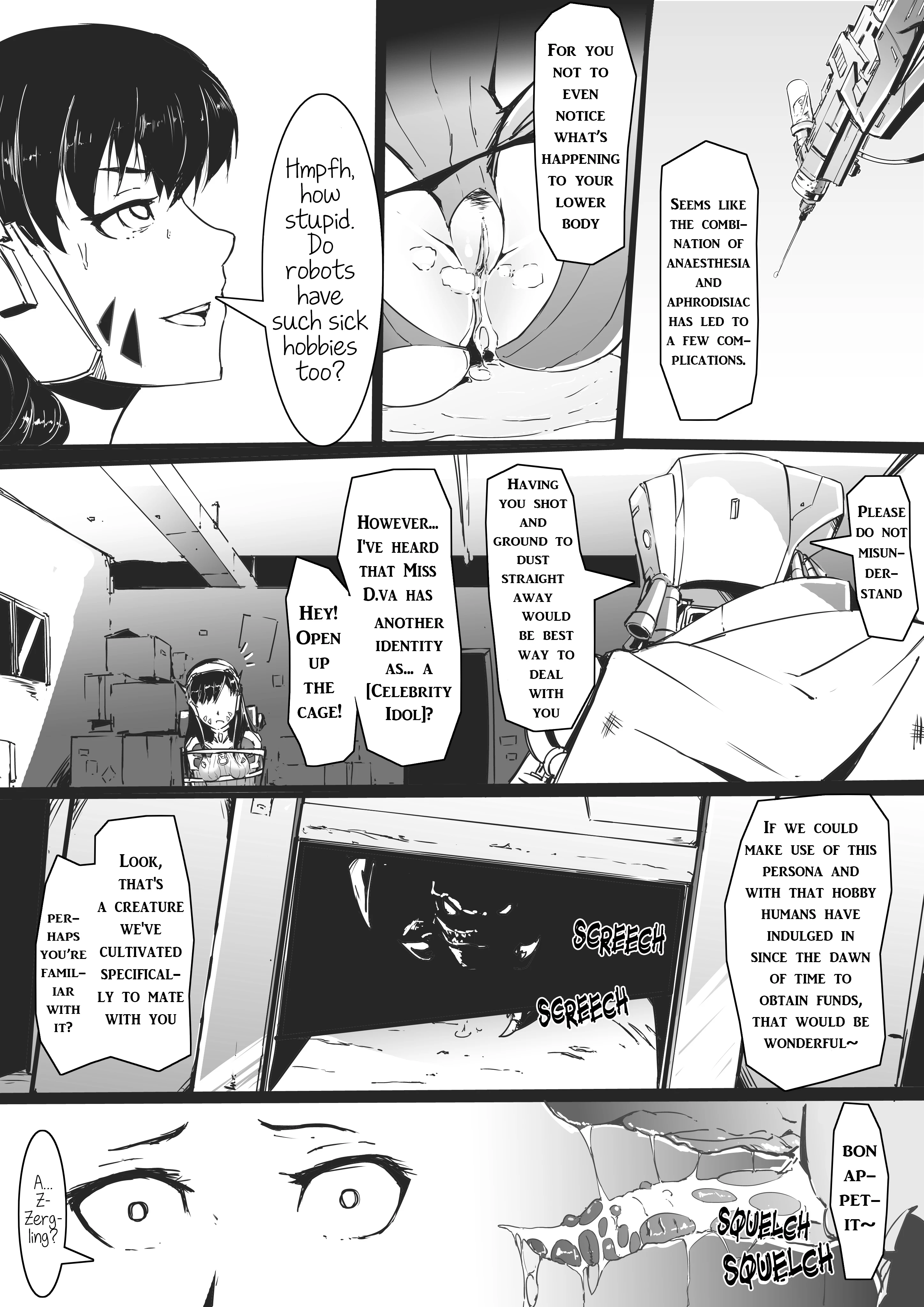 Doujin D.VA 01 porn comic picture 3