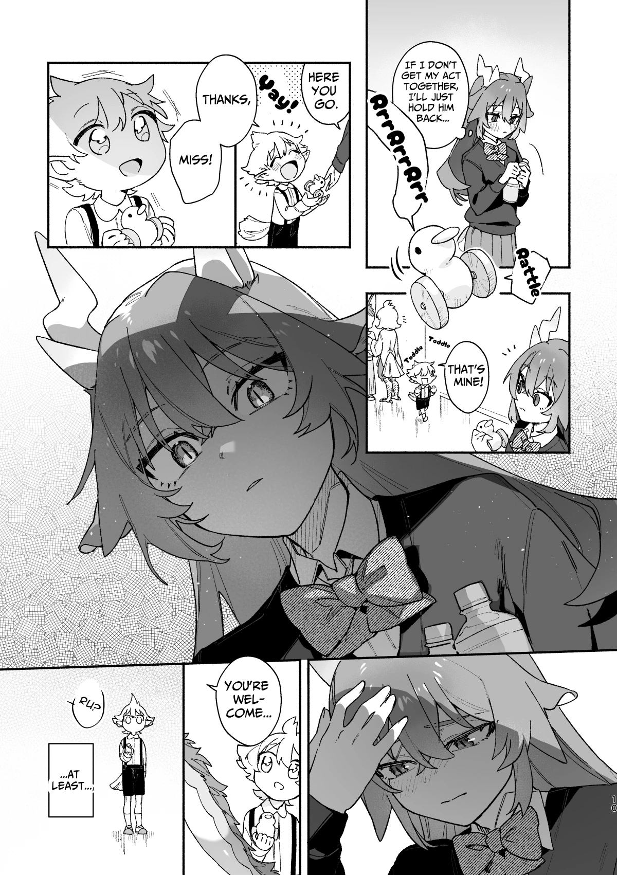Dragon Girl X Mouse Boy porn comic picture 10