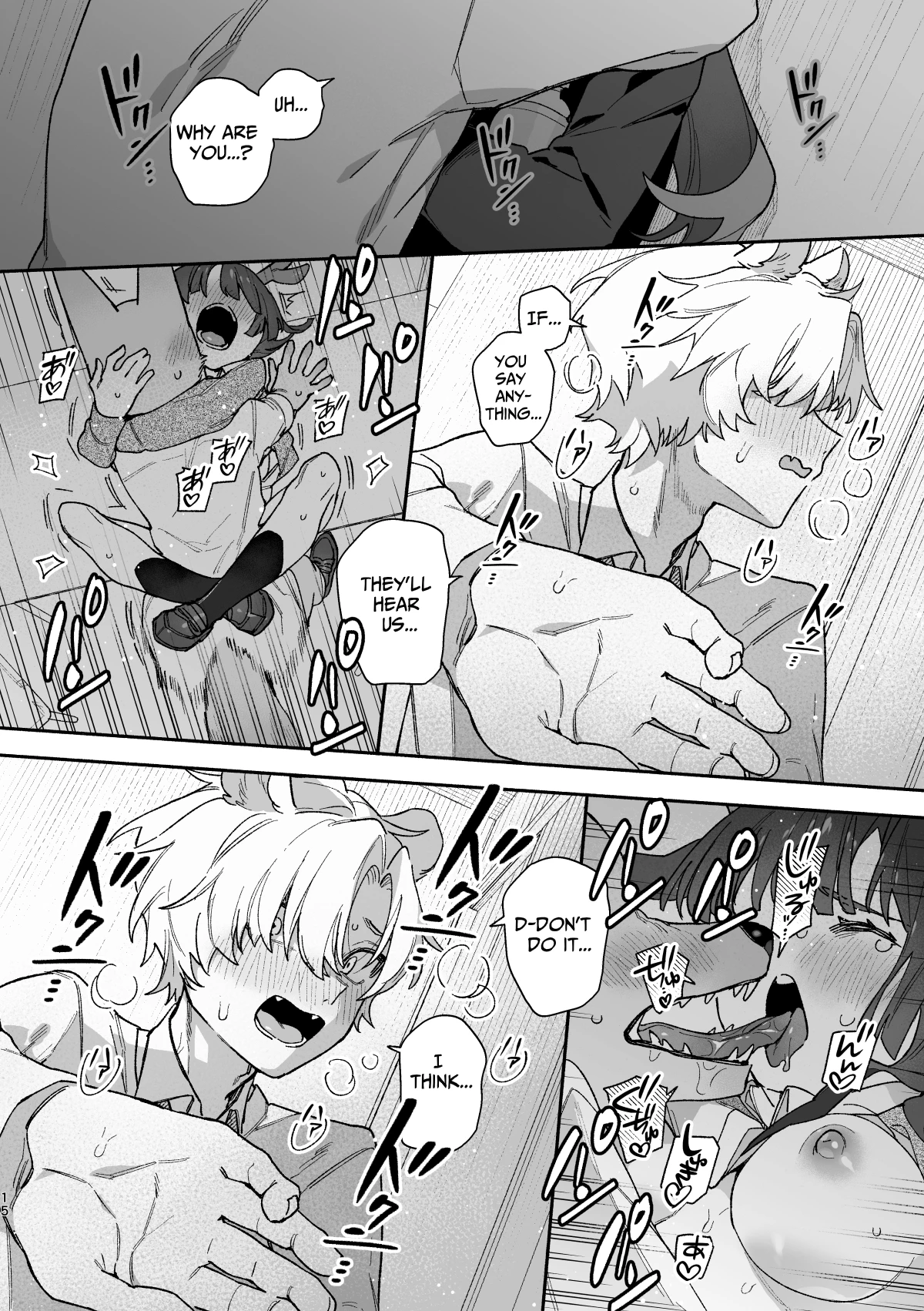 Dragon Girl X Mouse Boy porn comic picture 15