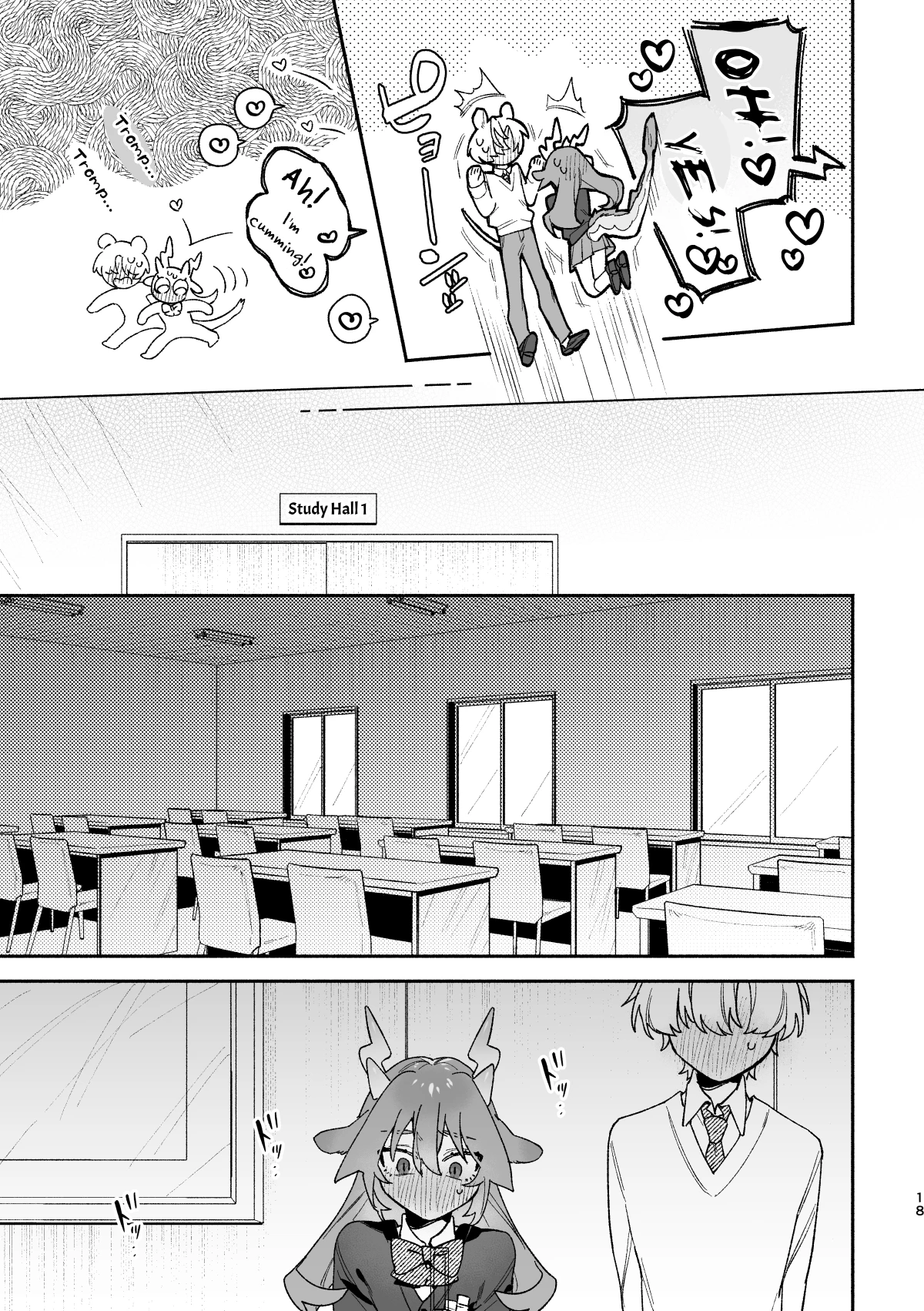 Dragon Girl X Mouse Boy porn comic picture 18
