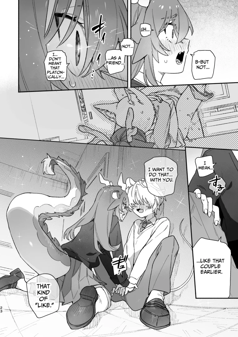Dragon Girl X Mouse Boy porn comic picture 23