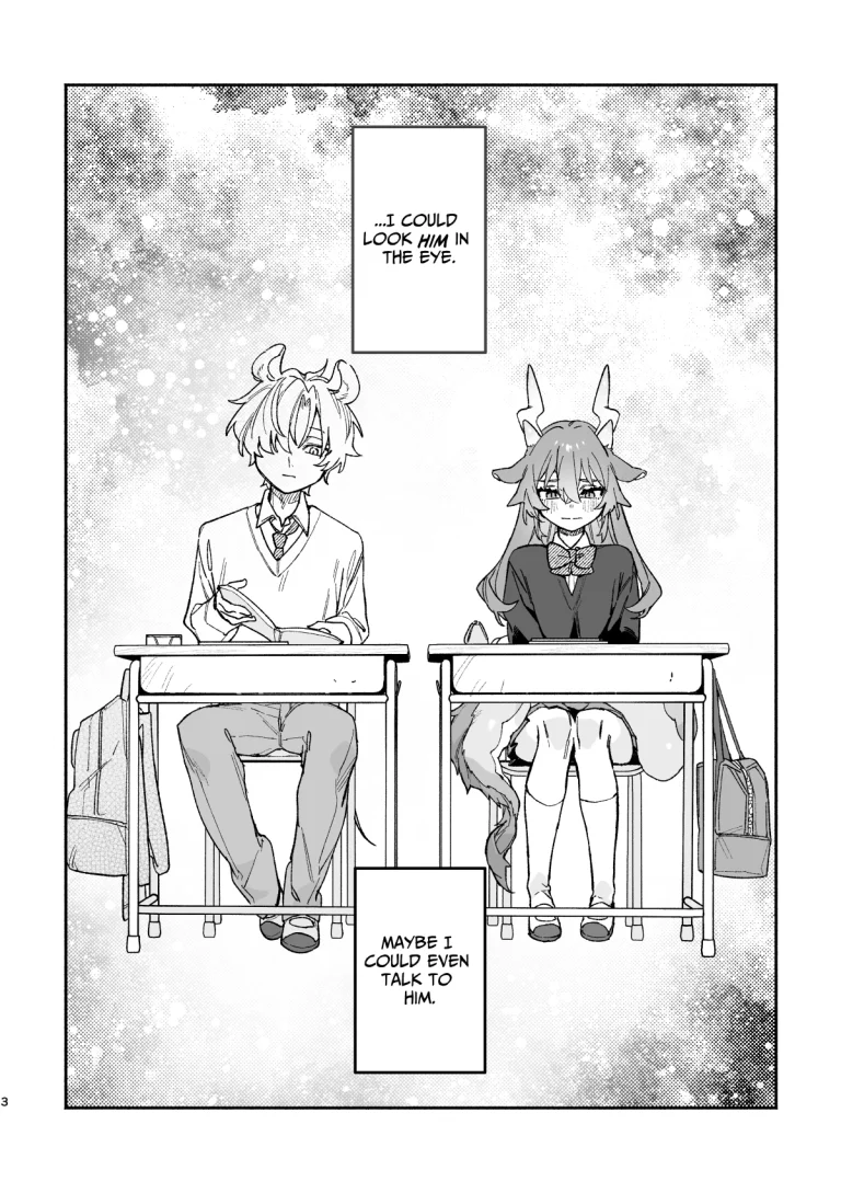 Dragon Girl X Mouse Boy porn comic picture 3