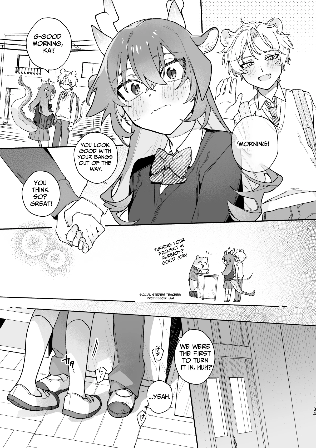 Dragon Girl X Mouse Boy porn comic picture 34