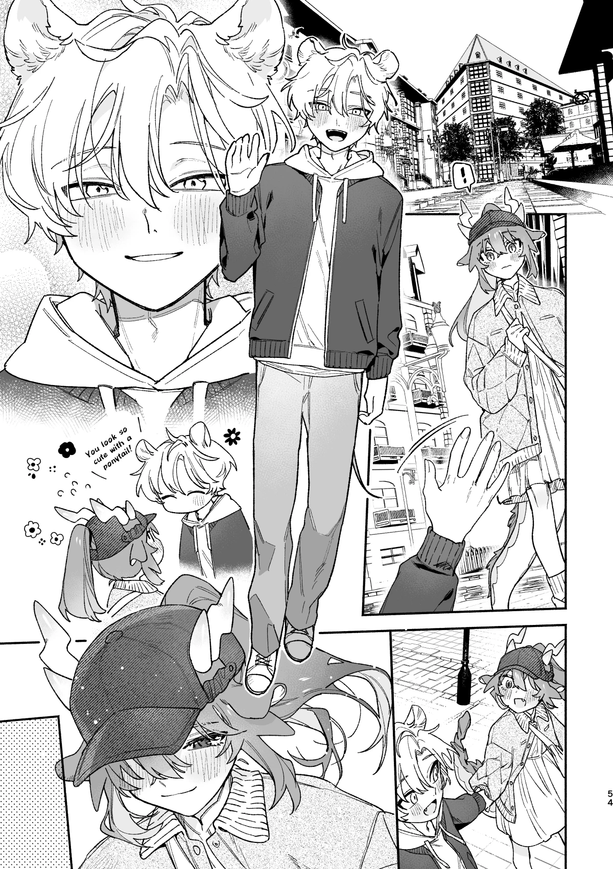 Dragon Girl X Mouse Boy porn comic picture 54