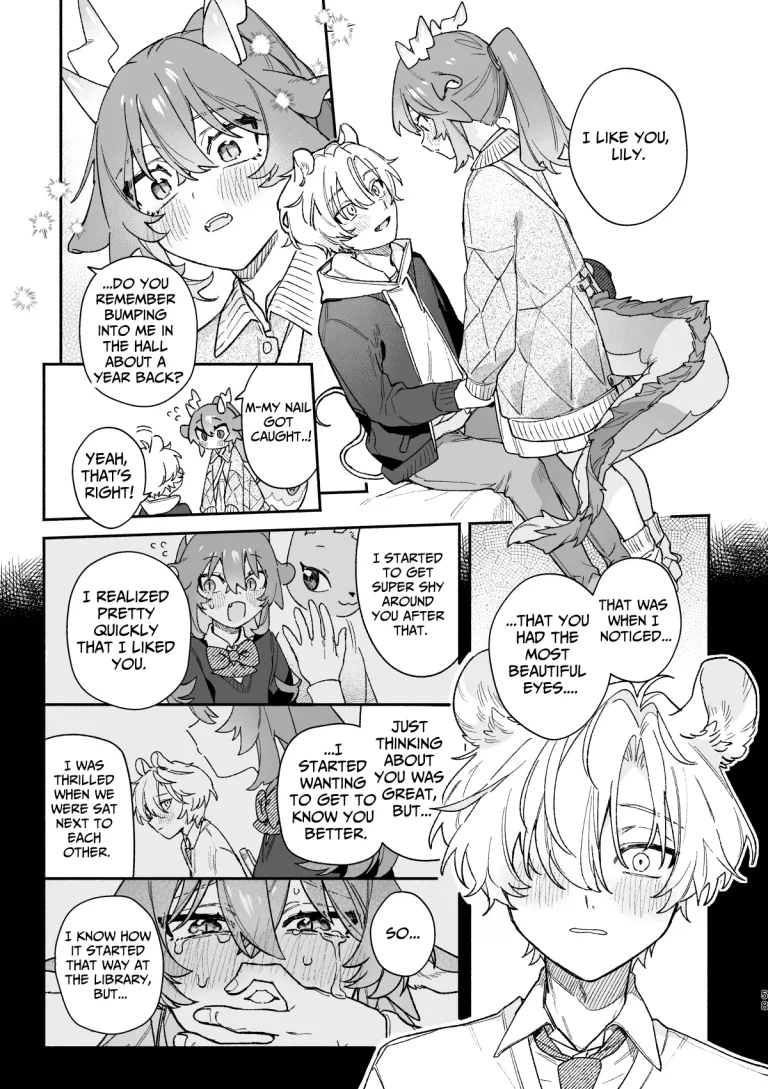 Dragon Girl X Mouse Boy porn comic picture 58