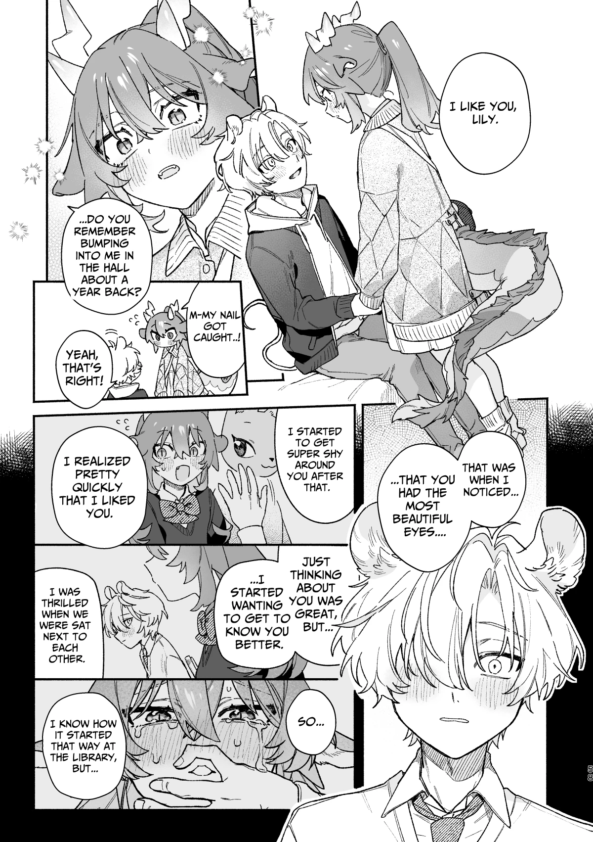 Dragon Girl X Mouse Boy porn comic picture 58
