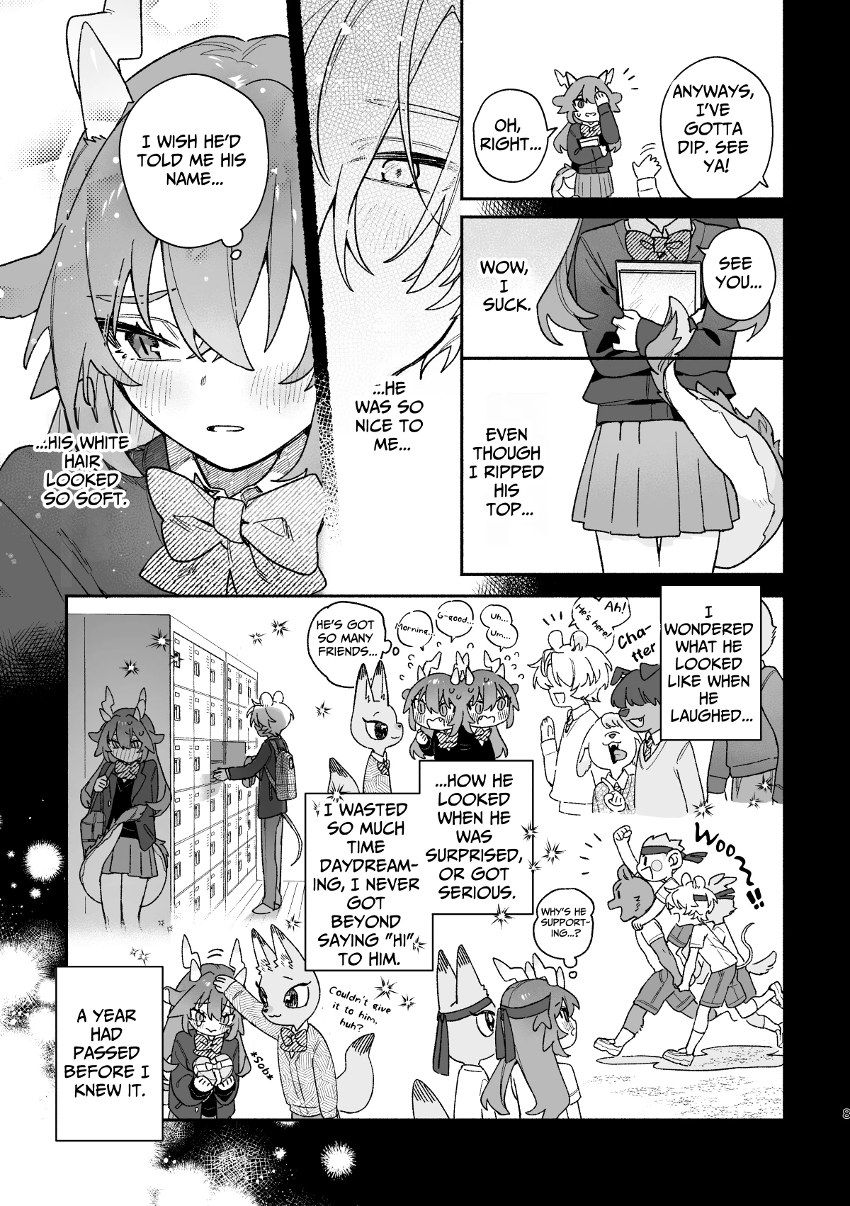 Dragon Girl X Mouse Boy porn comic picture 8