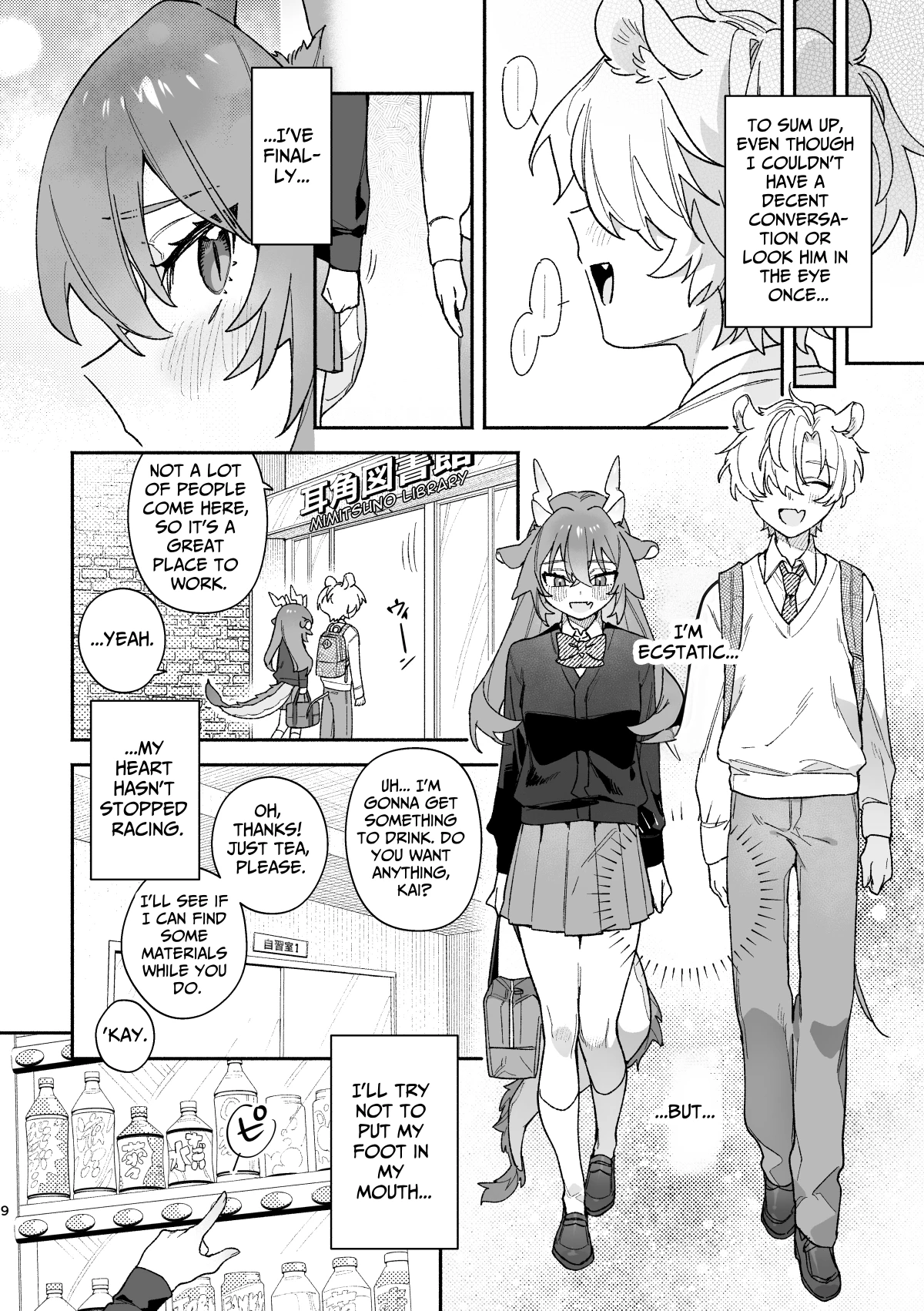 Dragon Girl X Mouse Boy porn comic picture 9
