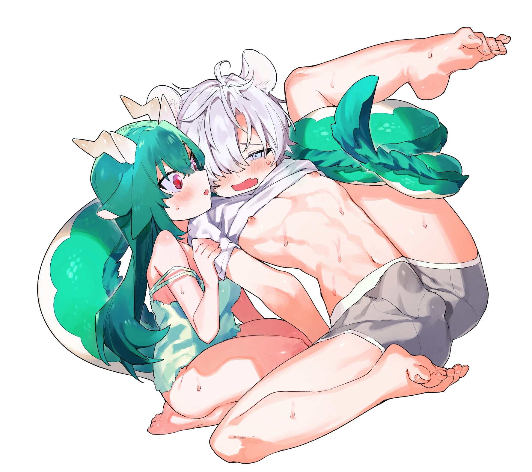 Dragon Girl X Mouse Boy porn comic picture 90