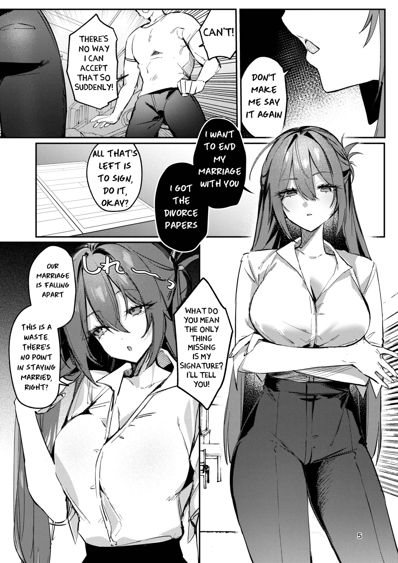 Dumb wife, re-education. - 愚妻、再教育。 porn comic picture 5