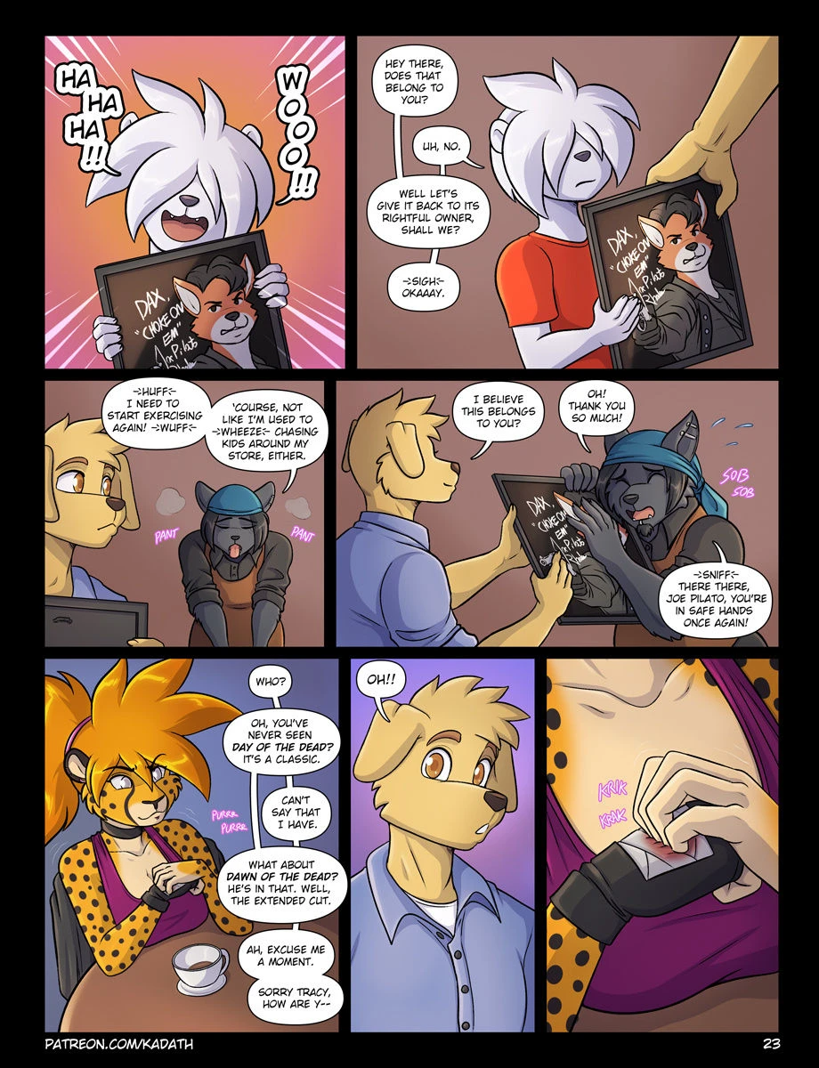 Dynamite's Dating Dilemma porn comic picture 23