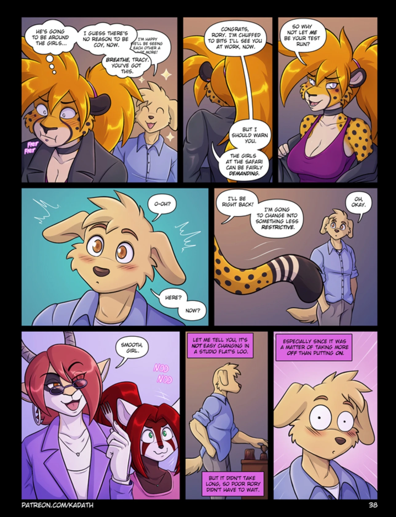 Dynamite's Dating Dilemma porn comic picture 38