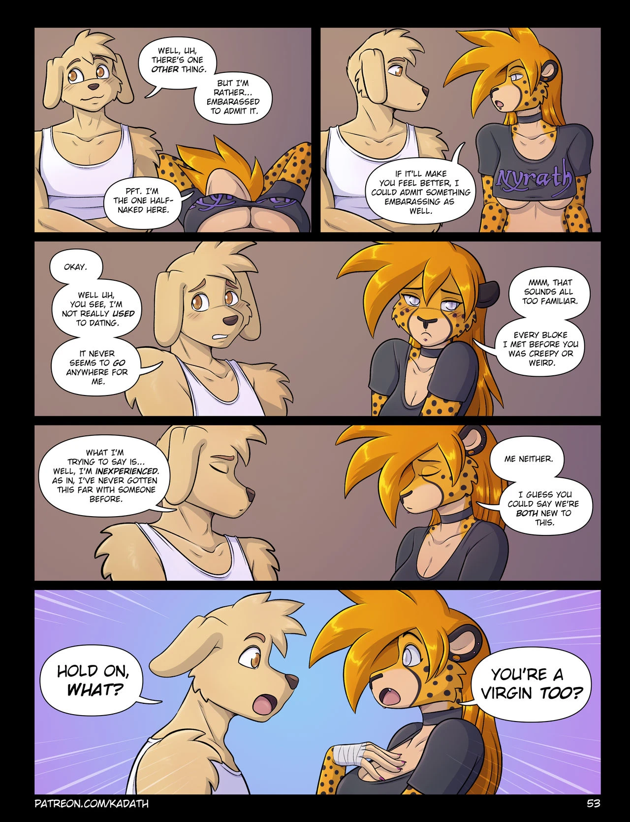 Dynamite's Dating Dilemma porn comic picture 52