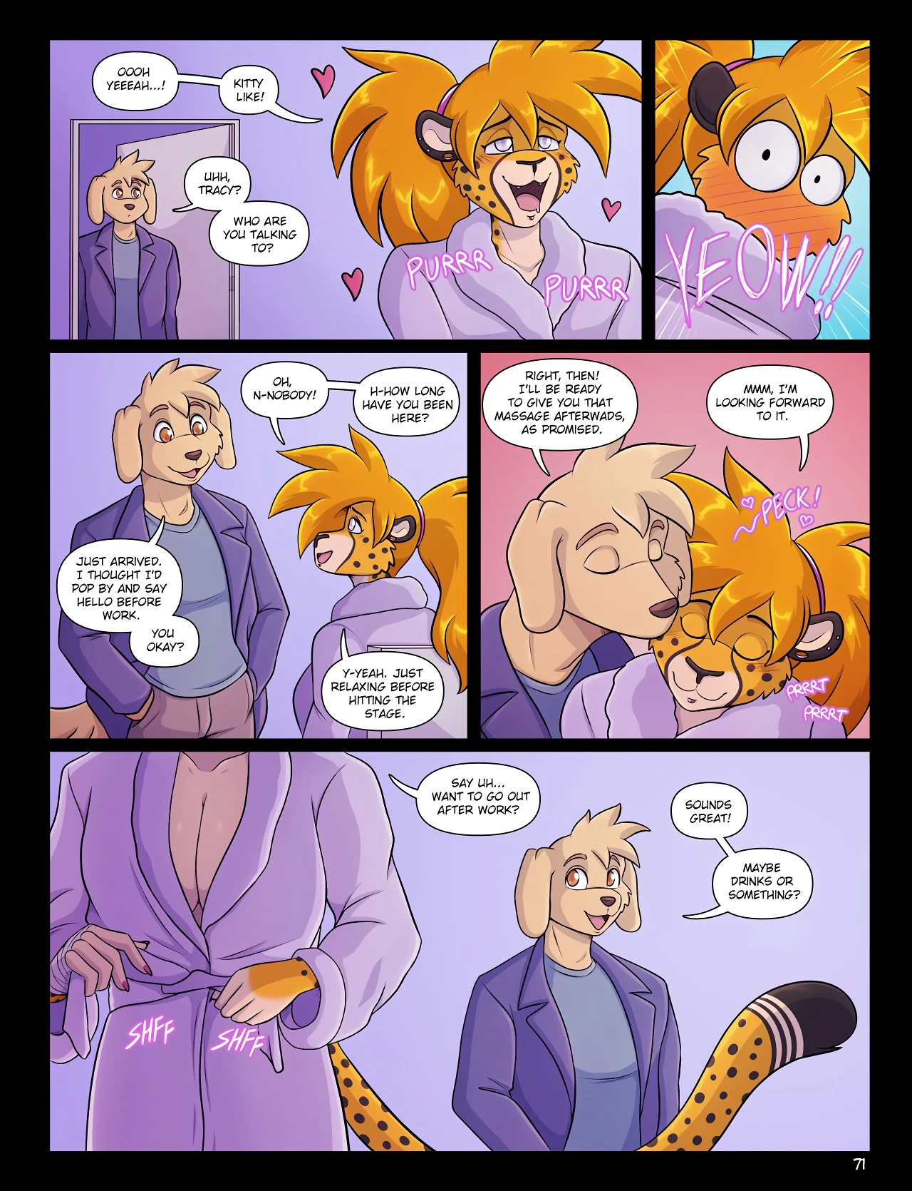 Dynamite's Dating Dilemma porn comic picture 70