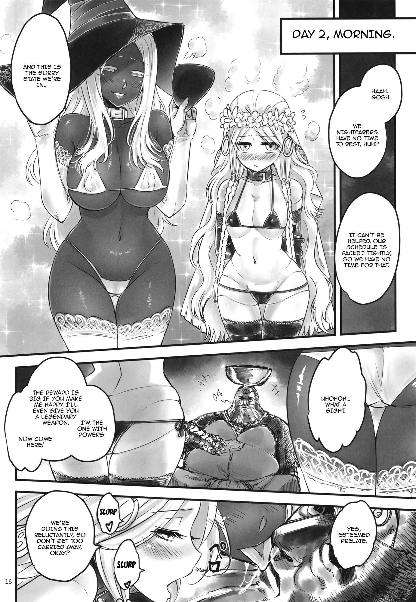 エルデンキラキラ：闇夜娼館 (Elden KiraKira: Night Brothel) porn comic picture 17