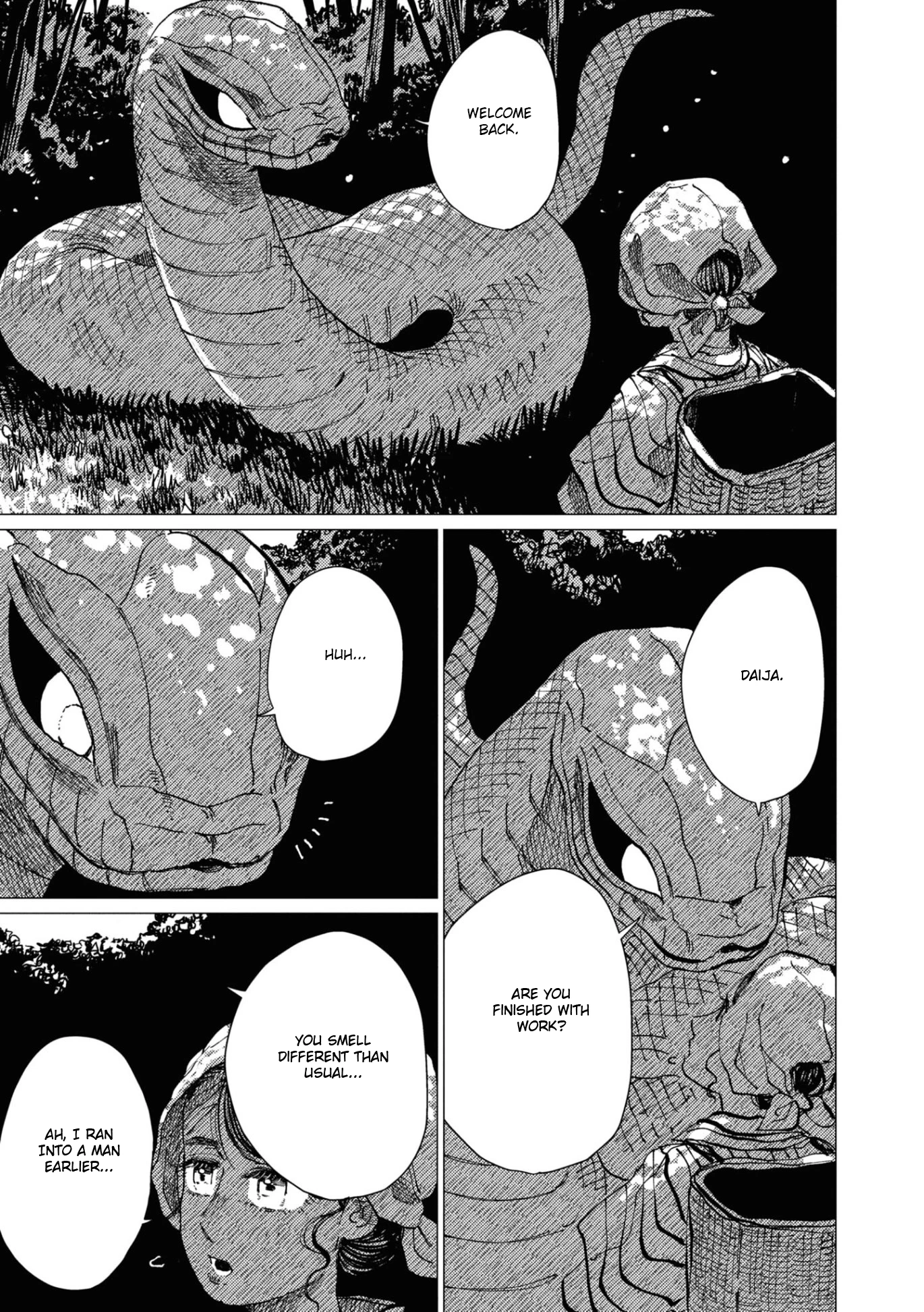 大蛇に嫁いだ娘 (The Great Snake's Bride) Volume 2 porn comic picture 109