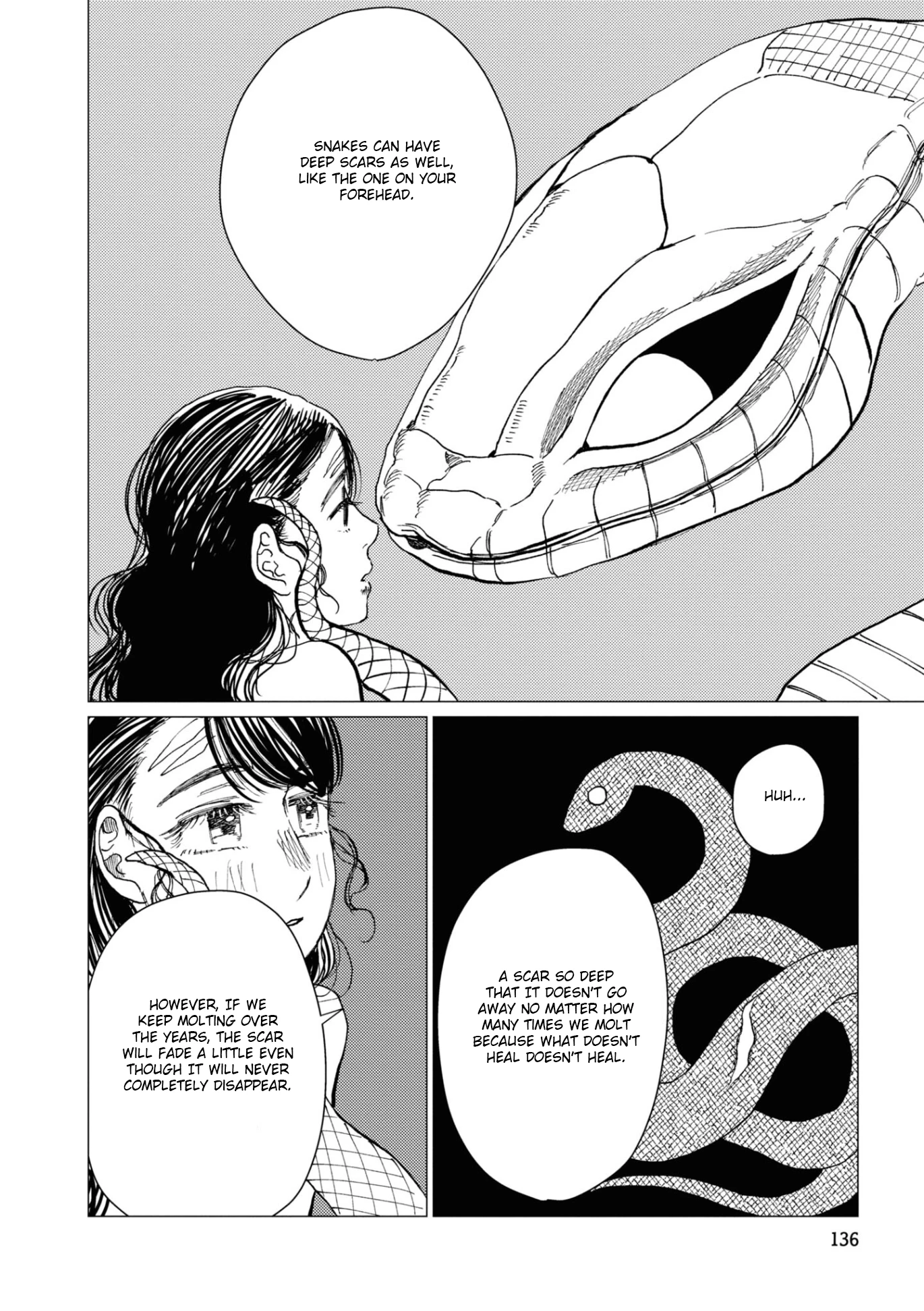 大蛇に嫁いだ娘 (The Great Snake's Bride) Volume 2 porn comic picture 136
