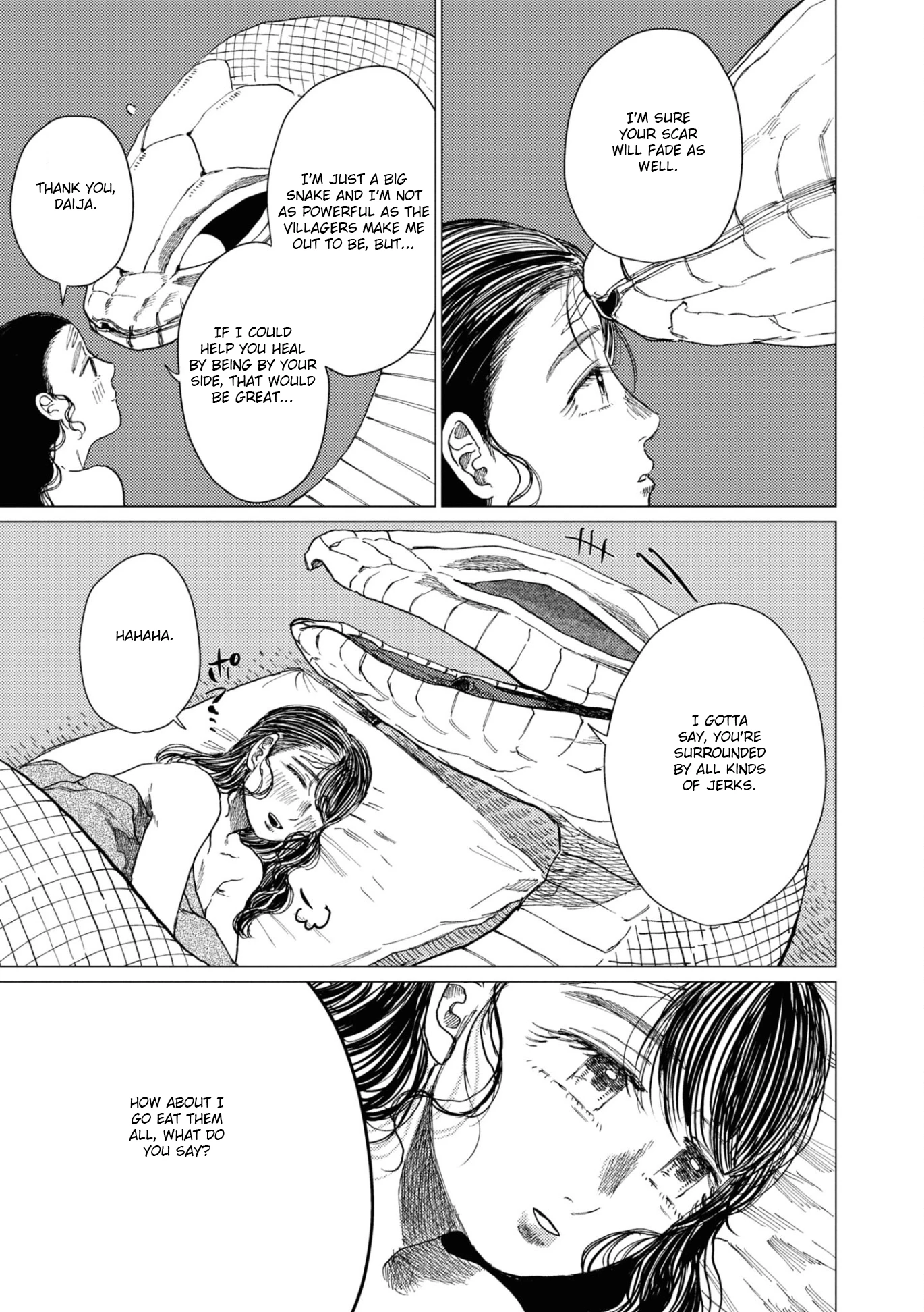 大蛇に嫁いだ娘 (The Great Snake's Bride) Volume 2 porn comic picture 137