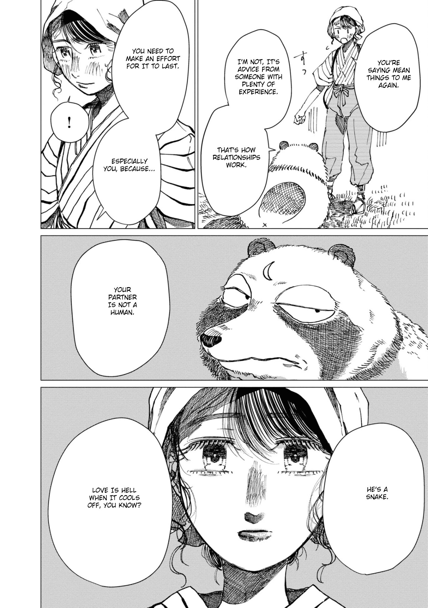 大蛇に嫁いだ娘 (The Great Snake's Bride) Volume 2 porn comic picture 160