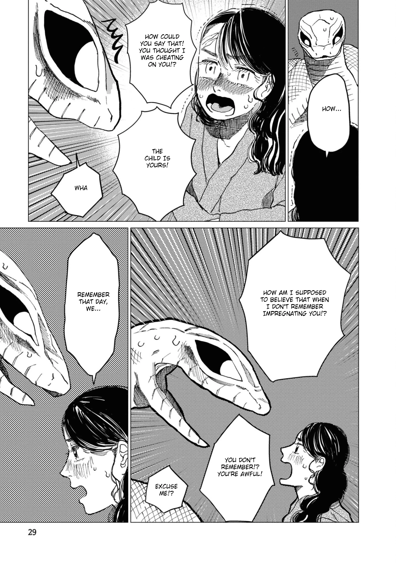 大蛇に嫁いだ娘 (The Great Snake's Bride) Volume 2 porn comic picture 29