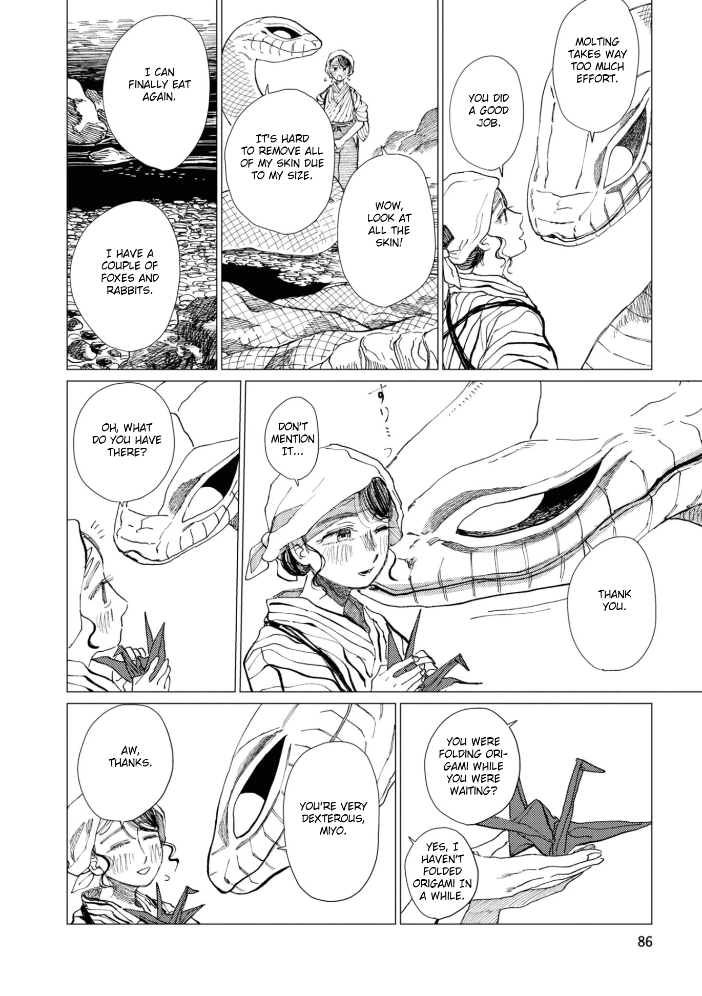 大蛇に嫁いだ娘 (The Great Snake's Bride) Volume 2 porn comic picture 86