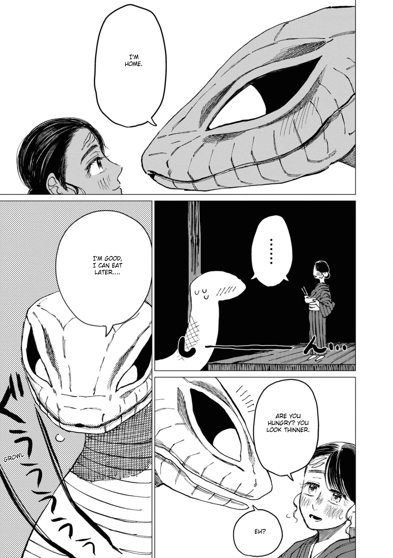 大蛇に嫁いだ娘 (The Great Snake's Bride) Volume 2 porn comic picture 9