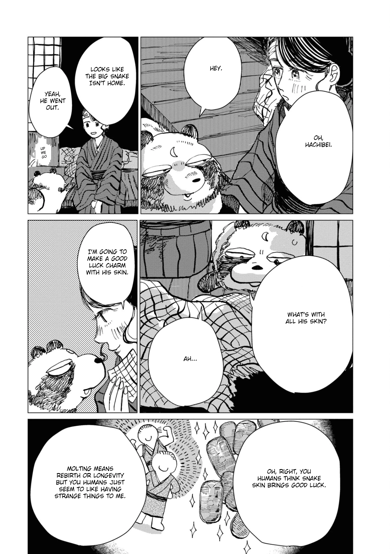 大蛇に嫁いだ娘 (The Great Snake's Bride) Volume 2 porn comic picture 93