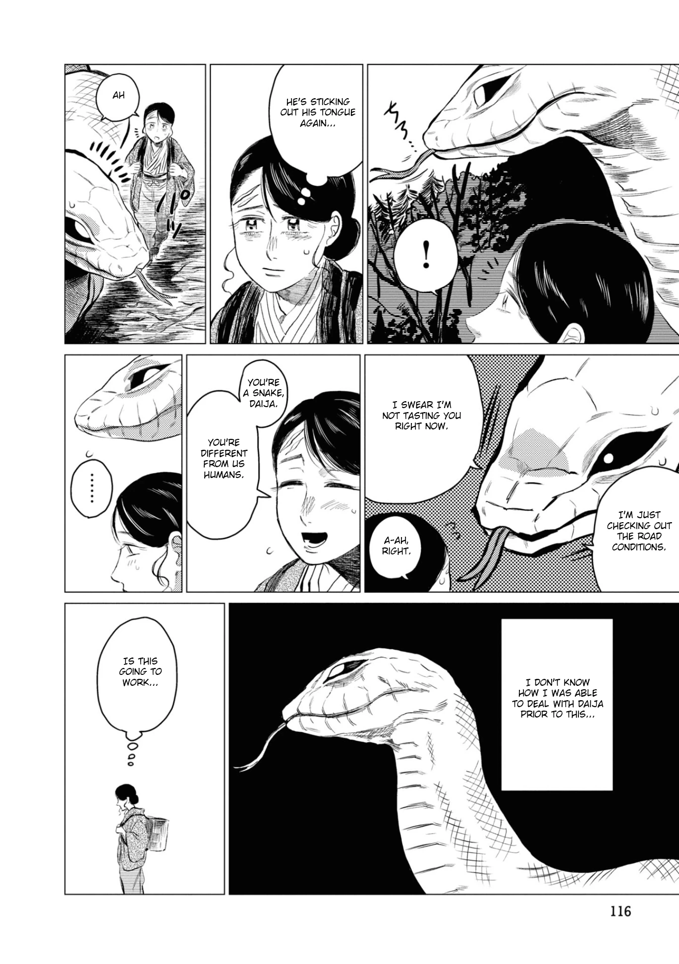 大蛇に嫁いだ娘1 (The Great Snake's Bride) Volume 1 porn comic picture 114