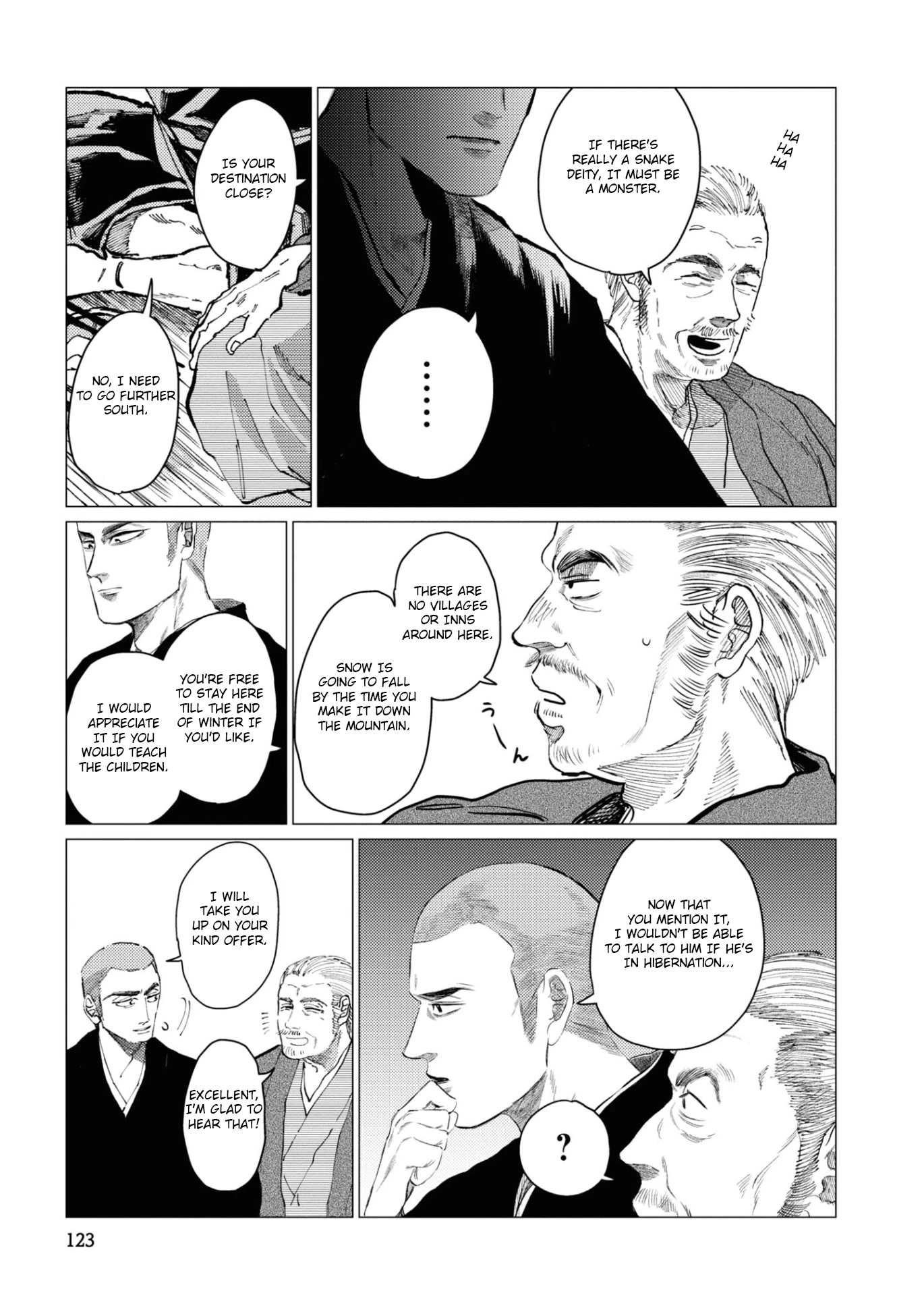 大蛇に嫁いだ娘1 (The Great Snake's Bride) Volume 1 porn comic picture 121