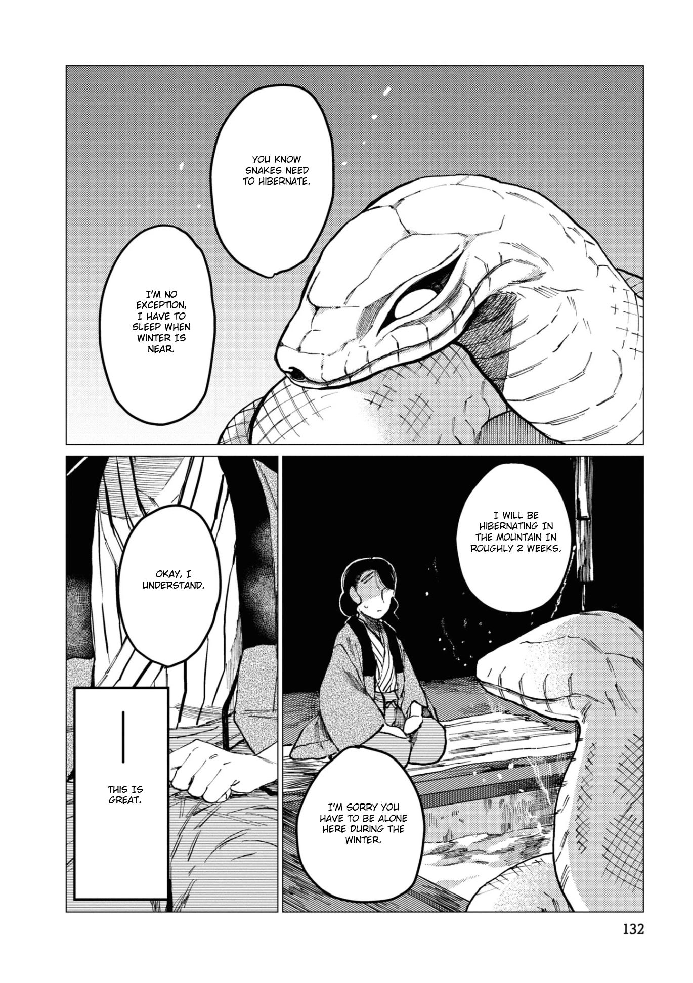 大蛇に嫁いだ娘1 (The Great Snake's Bride) Volume 1 porn comic picture 128