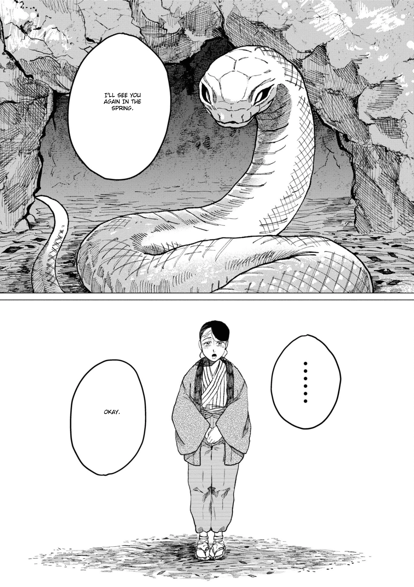 大蛇に嫁いだ娘1 (The Great Snake's Bride) Volume 1 porn comic picture 140