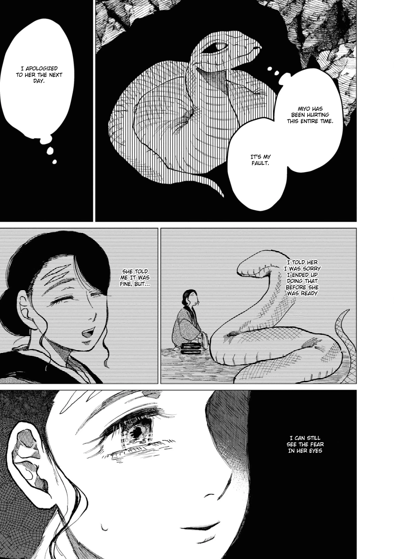 大蛇に嫁いだ娘1 (The Great Snake's Bride) Volume 1 porn comic picture 142