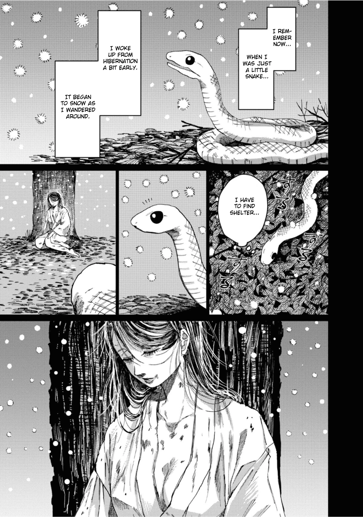 大蛇に嫁いだ娘1 (The Great Snake's Bride) Volume 1 porn comic picture 171