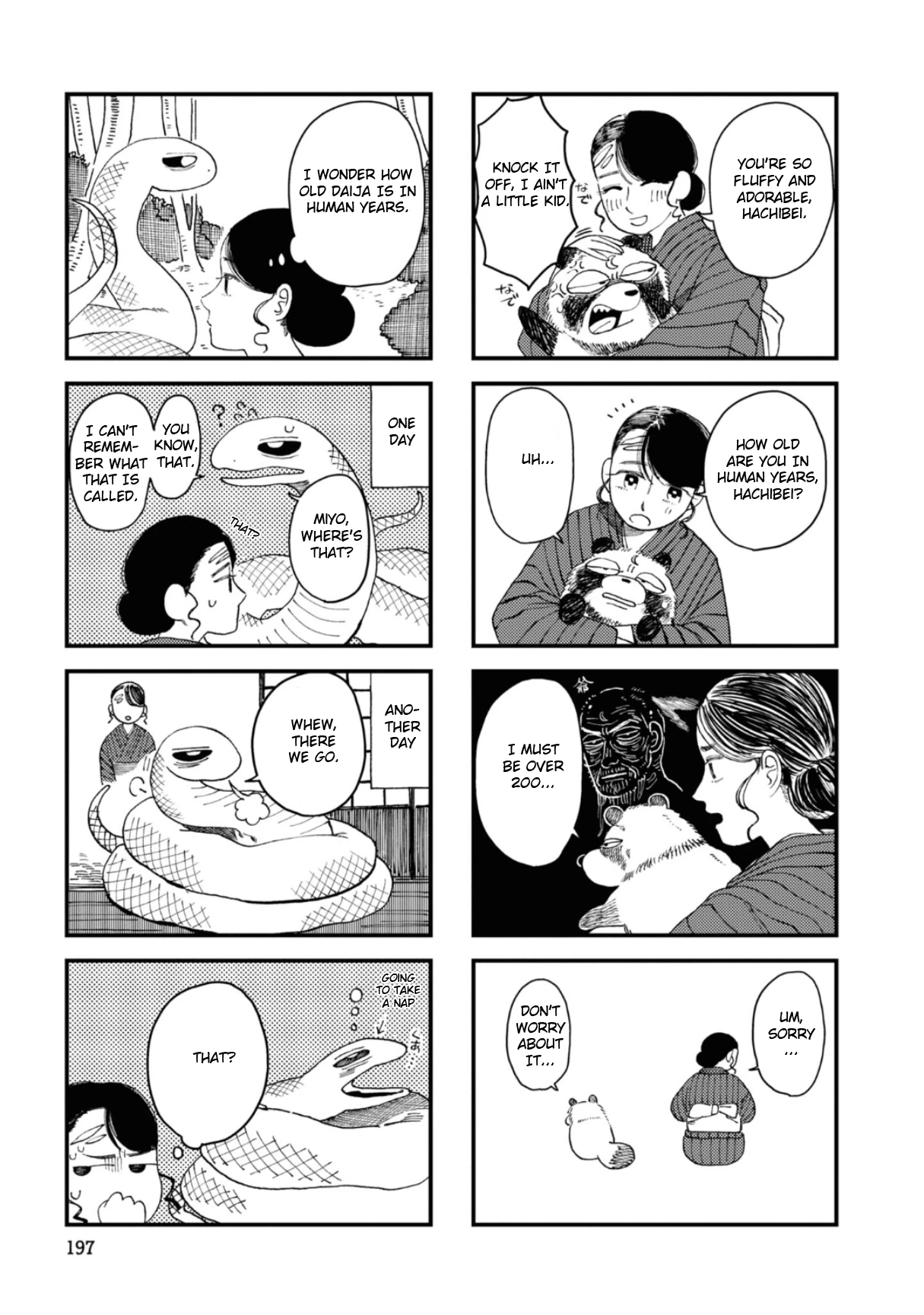 大蛇に嫁いだ娘1 (The Great Snake's Bride) Volume 1 porn comic picture 189