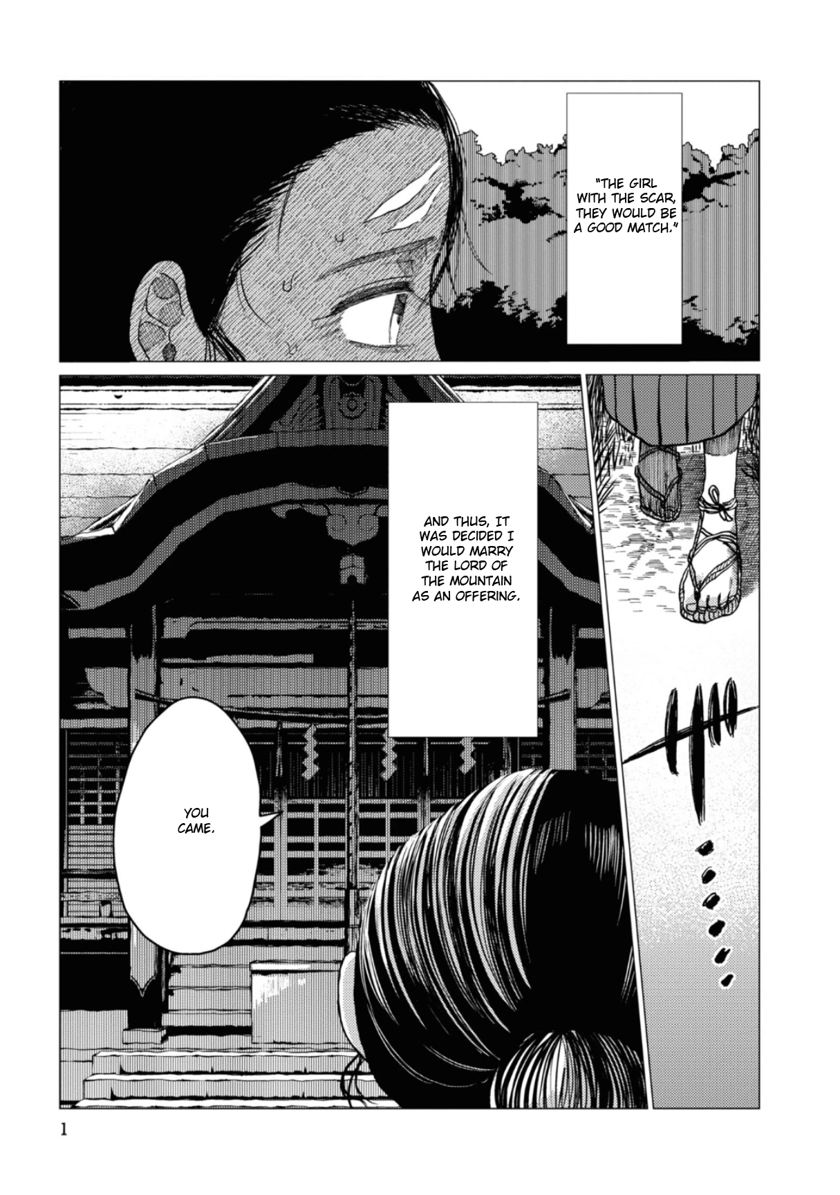 大蛇に嫁いだ娘1 (The Great Snake's Bride) Volume 1 porn comic picture 2