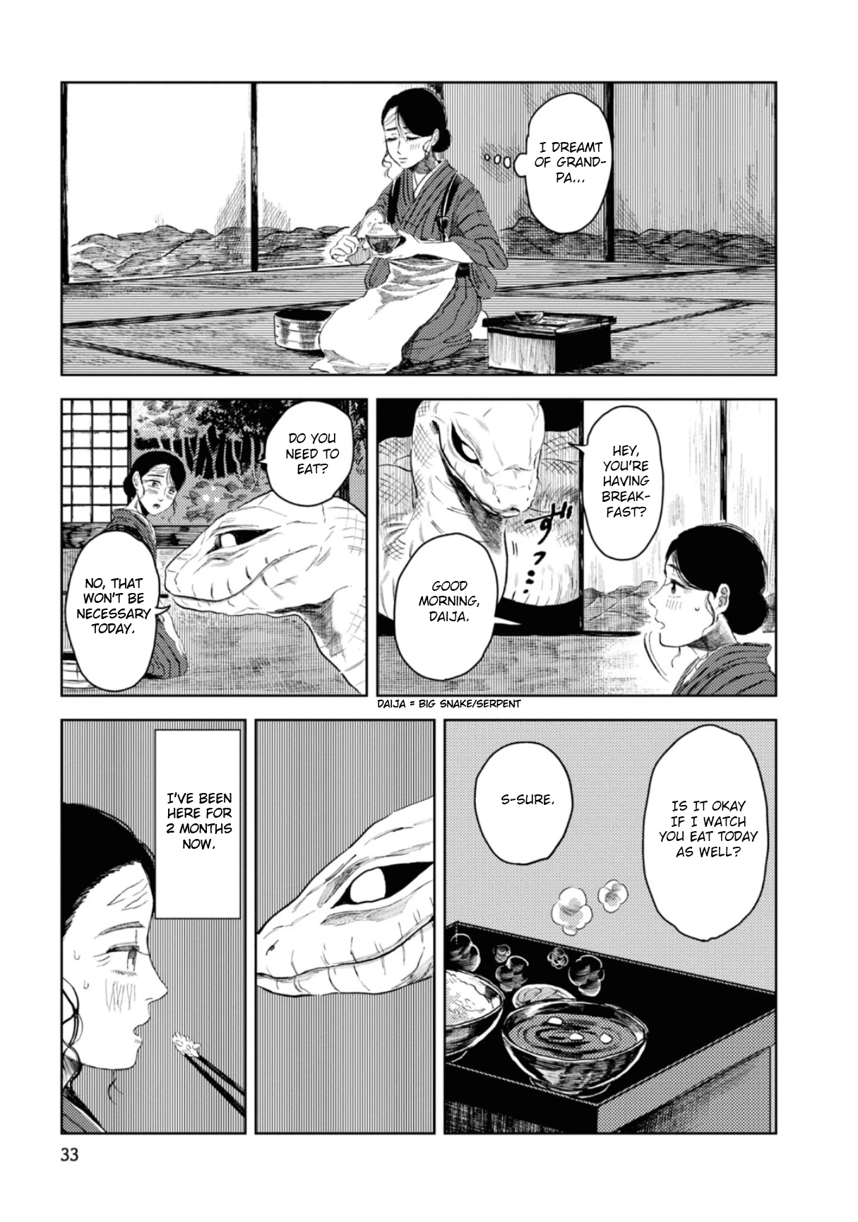 大蛇に嫁いだ娘1 (The Great Snake's Bride) Volume 1 porn comic picture 34