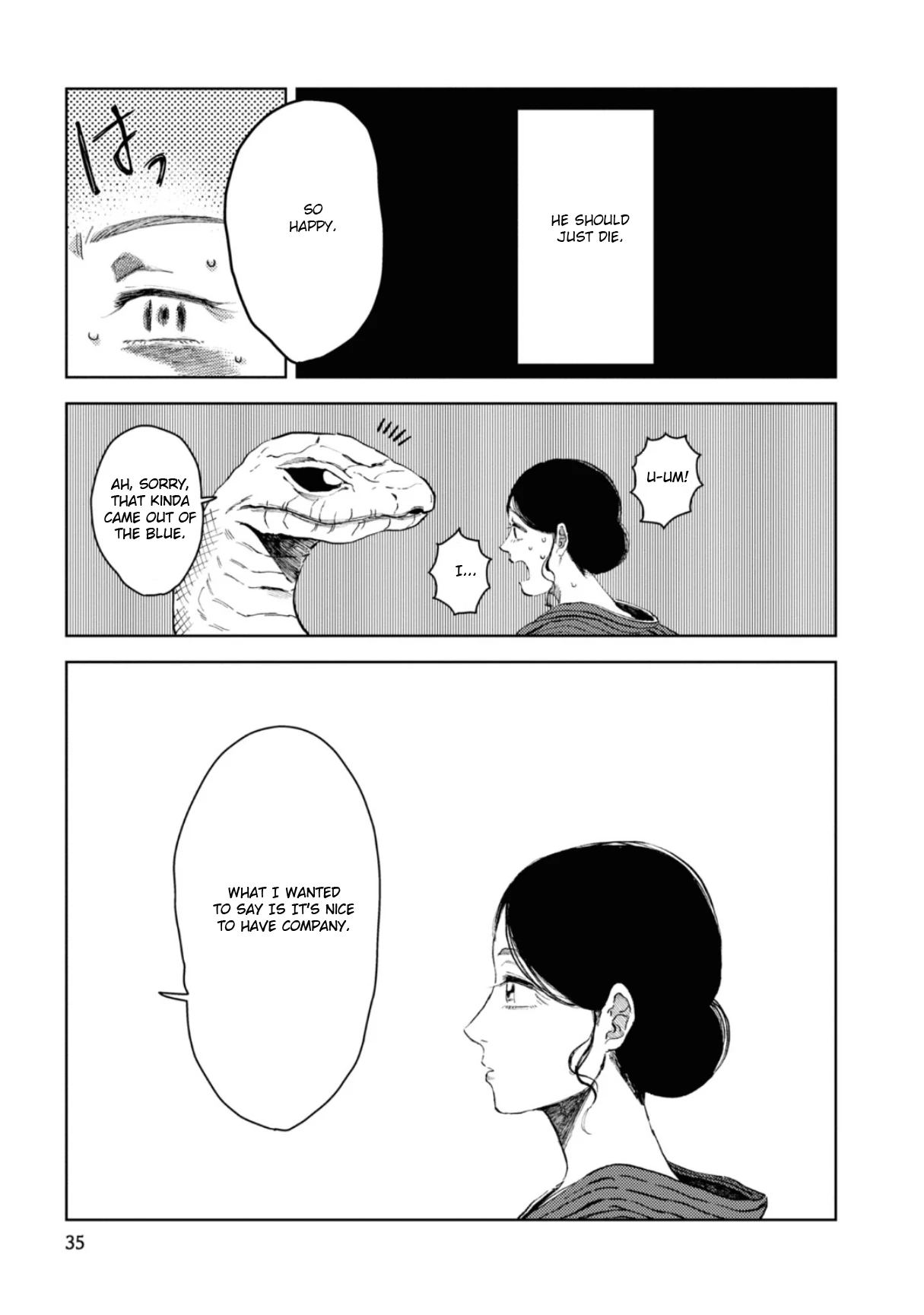 大蛇に嫁いだ娘1 (The Great Snake's Bride) Volume 1 porn comic picture 36